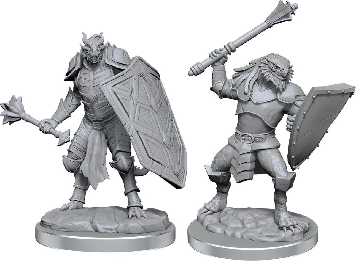 photo of Dungeons & Dragons: Nolzur's Marvelous Unpainted Miniatures - W18 Dragonborn Clerics