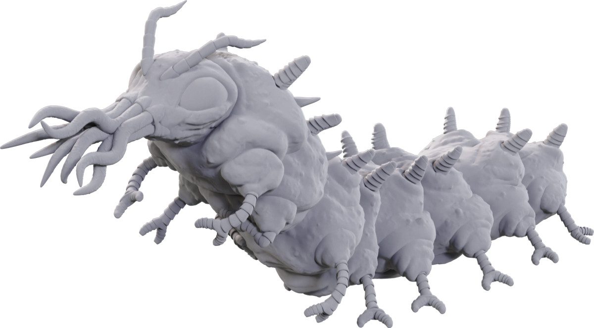 photo of Dungeons & Dragons: Nolzur's Marvelous Unpainted Miniatures - W24 Classic Carrion Crawler