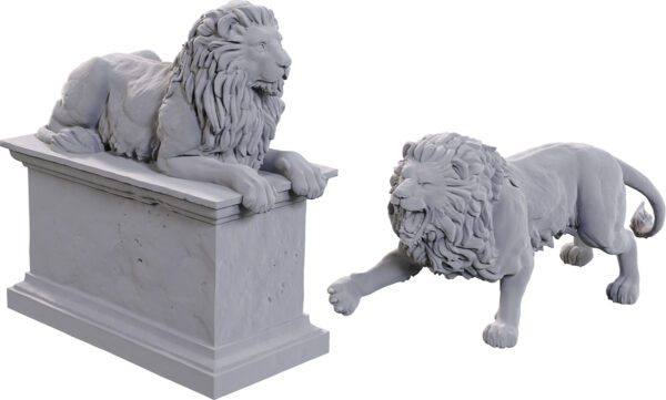photo of WizKids Deep Cuts: W24 Stone Lion