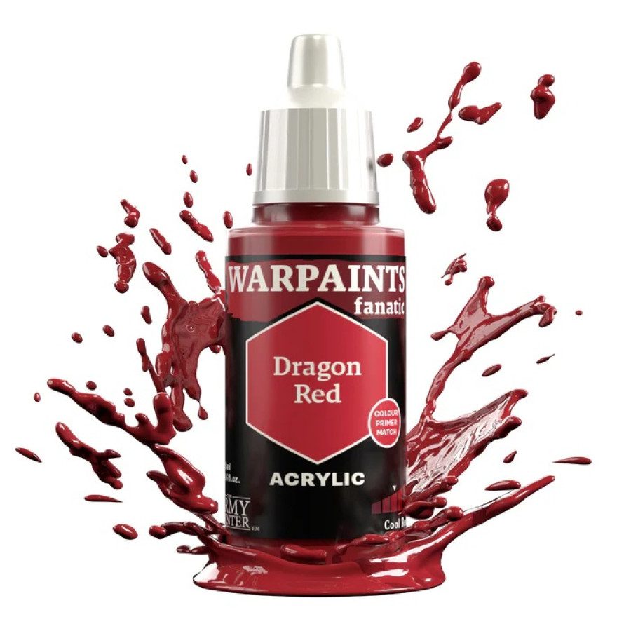 image of Army Painter Warpaints Fanatic: Dragon Red bottle