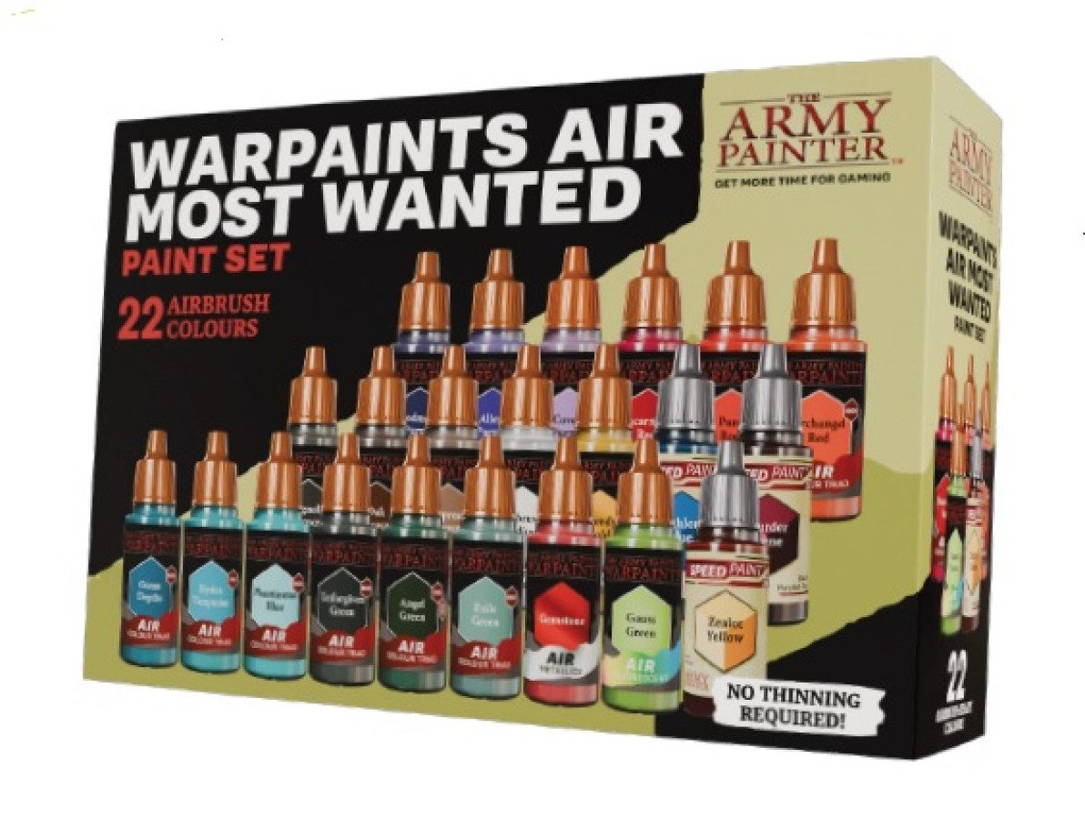 photo of Warpaints: Air Most Wanted Paint Set box