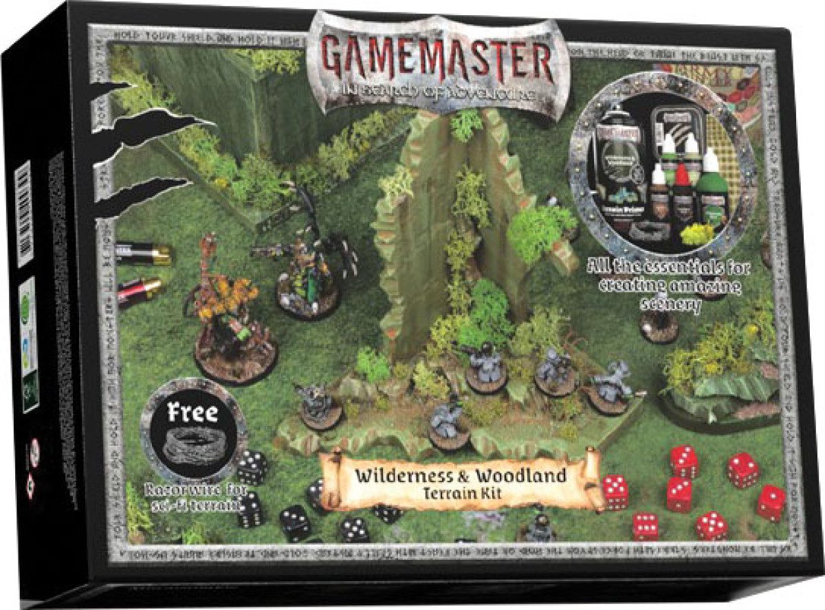photo of Gamemaster: Wilderness & Woodlands Terrain Kit box