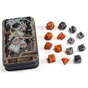 image of RPG Class Dice Set: Warlock