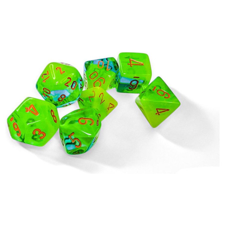 photo of 7-Die Set Gemini Plasma Luminary Green-Teal/orange