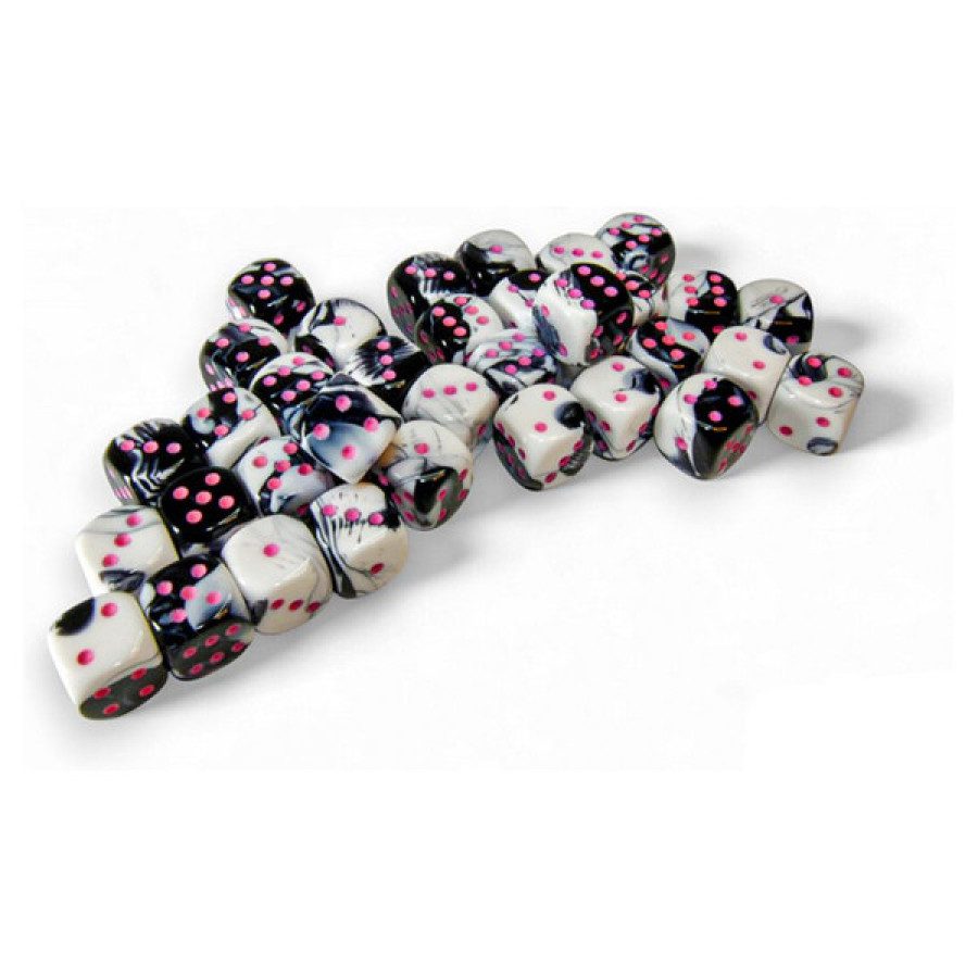 photo of Gemini 12mm d6 Black-White/pink (36)