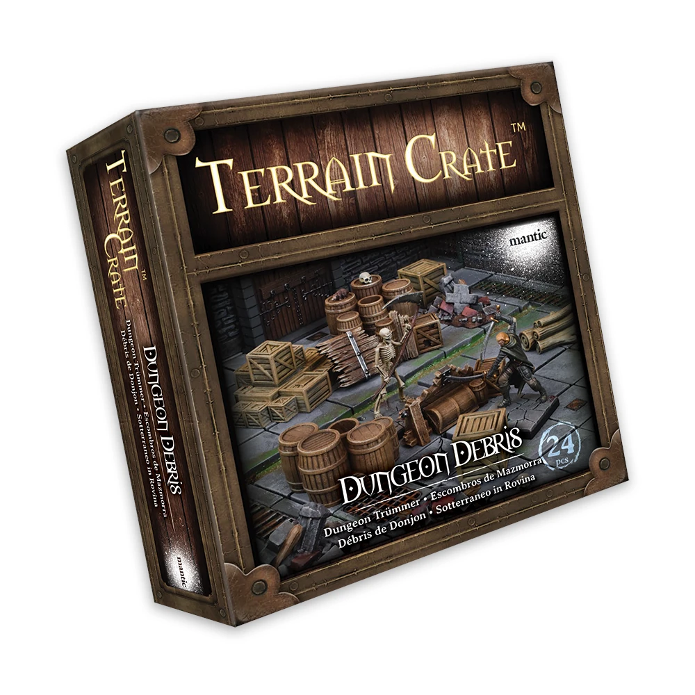 photo of Fantasy Terrain: Dungeon Crates and Barrels box