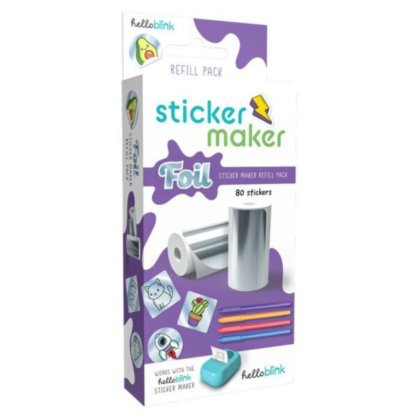 photo of Hello Blink: Foil Sticker Refill Pack box