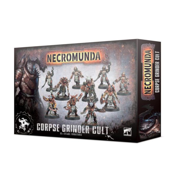 box art of Necromunda: Corpse Grinder Cult