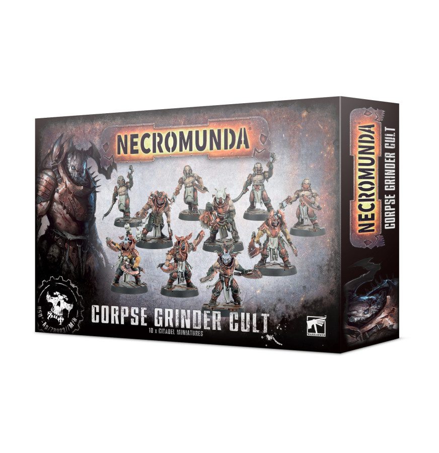 box art of Necromunda: Corpse Grinder Cult