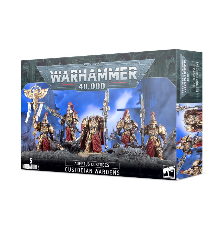 box art of Adeptus Custodes: Custodian Wardens