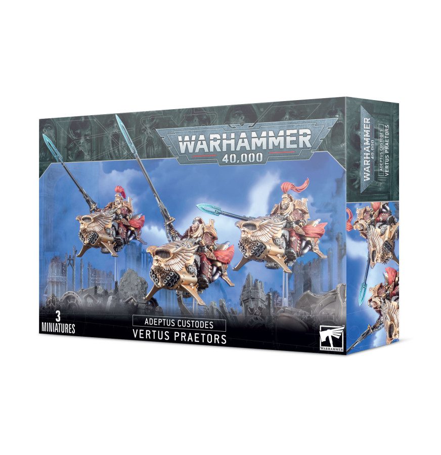 box art of Adeptus Custodes: Vertus Praetors