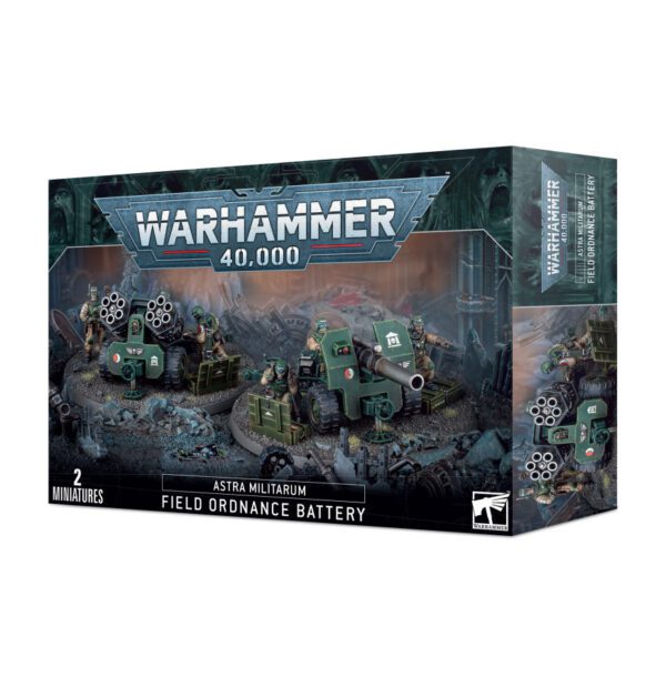 box art of Astra Militarum: Field Ordnance Battery