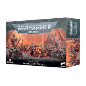 box art of World Eaters Khorne Berzerkers