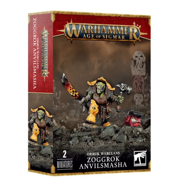 box art of Orruk Warclans: Zoggrok Anvilsmasha