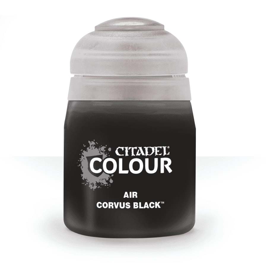 image of Citadel Air Paint: Corvus Black