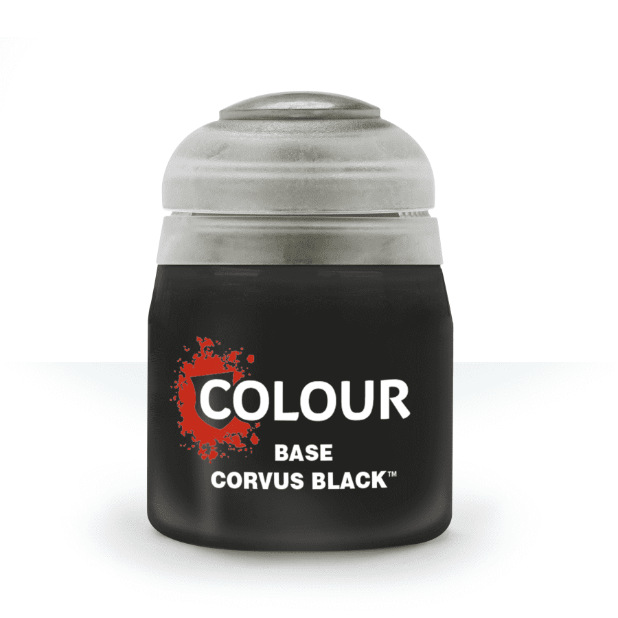 image of Citadel Base Paint: Corvus Black