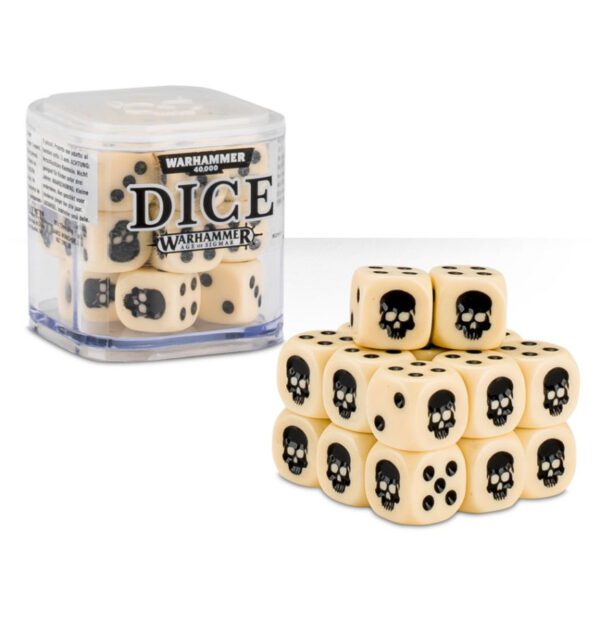 Image of Ivory Citadel: 12mm Dice Set