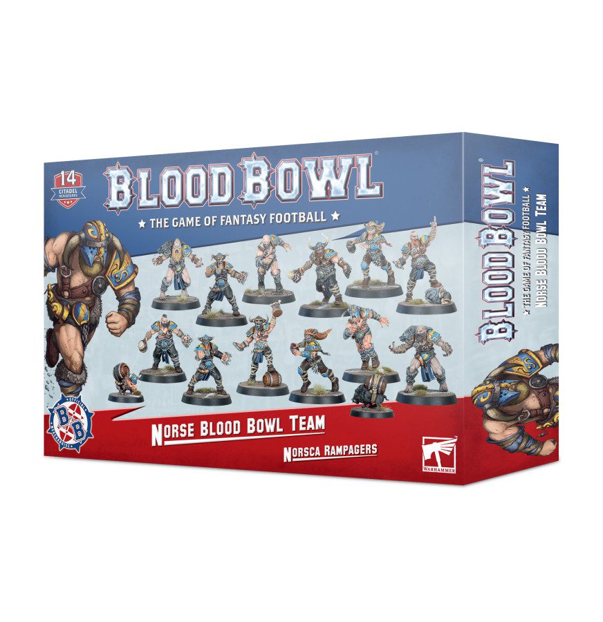 box art of Blood Bowl: Norse Blood Bowl Team - Norsca Rampagers