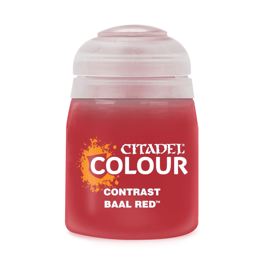 image of Citadel Contrast Paint: Baal Red