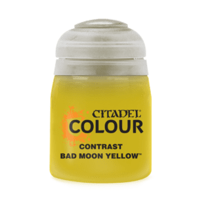 image of Citadel Contrast Paint: Bad Moon Yellow