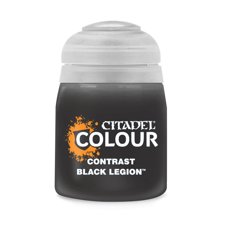image of Citadel Contrast Paint: Black Legion