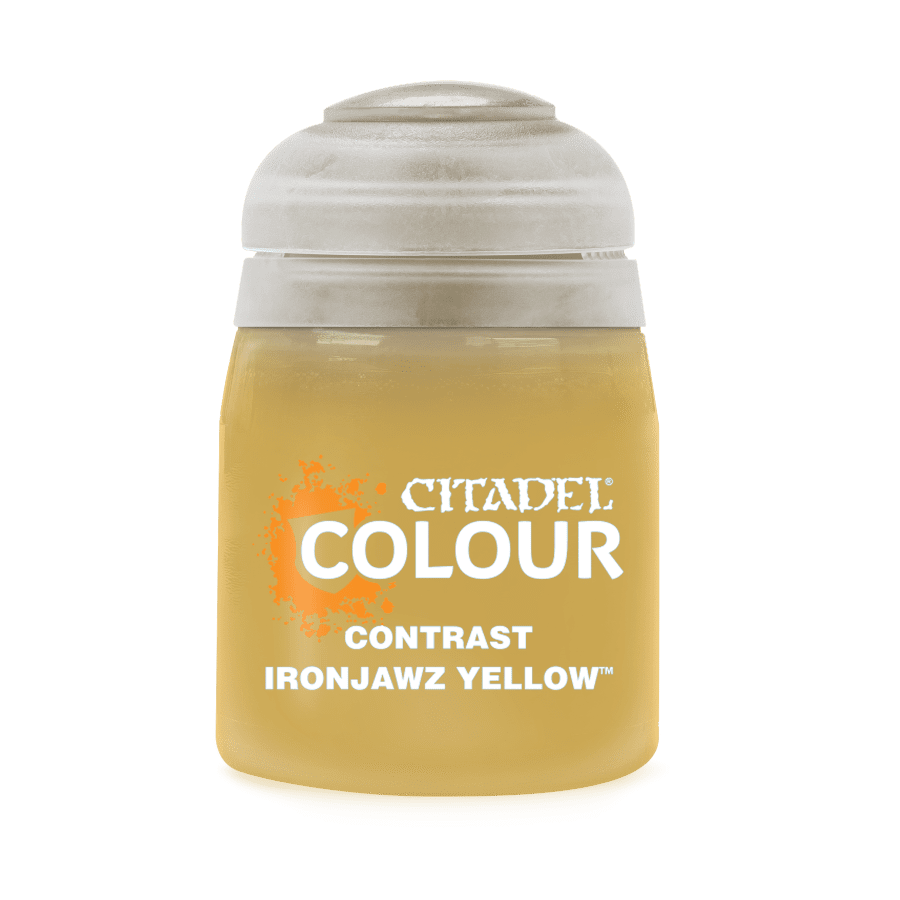 image of Citadel Contrast Paint: Ironjawz Yellow