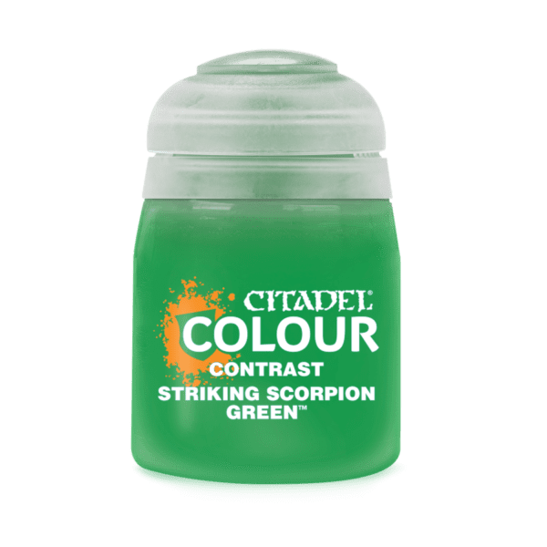 image of Citadel Contrast Paint: Striking Scorpion Green