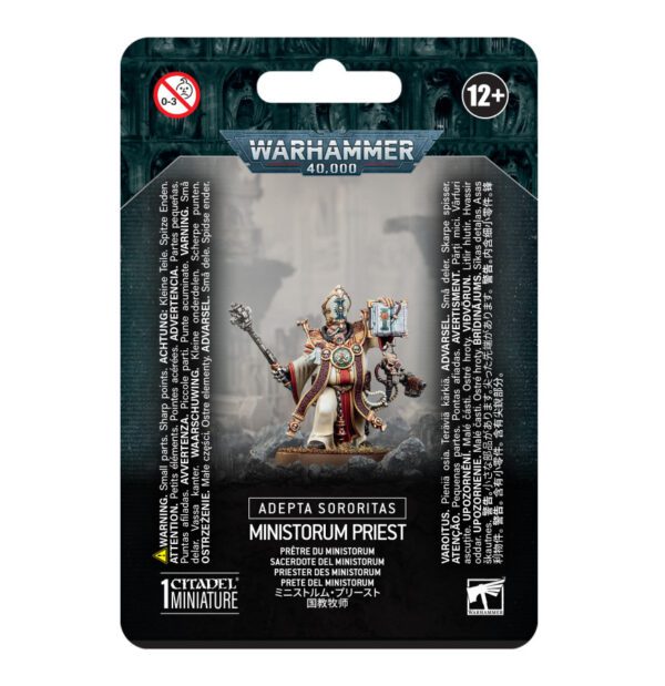 package art of Adepta Sororitas: Ministorum Priest