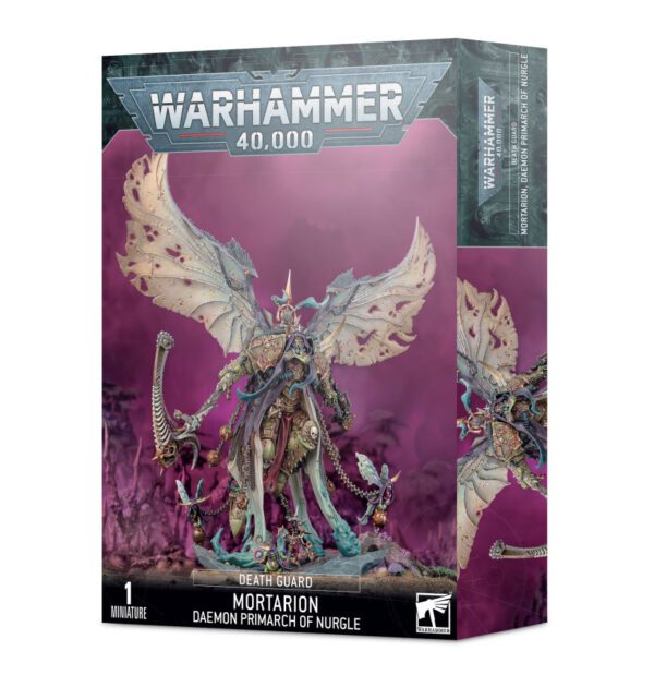 photo of Mortarion, Daemon Primarch of Nurgle box