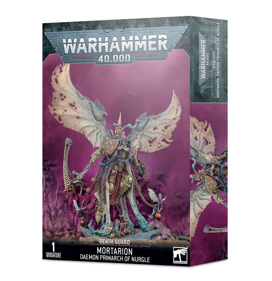 photo of Mortarion, Daemon Primarch of Nurgle box