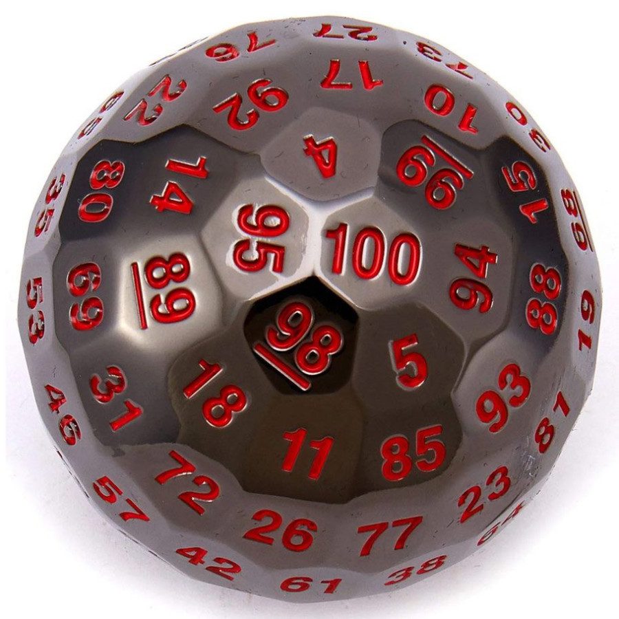 photo of d100: Metal Titan's Fist Black with Blood