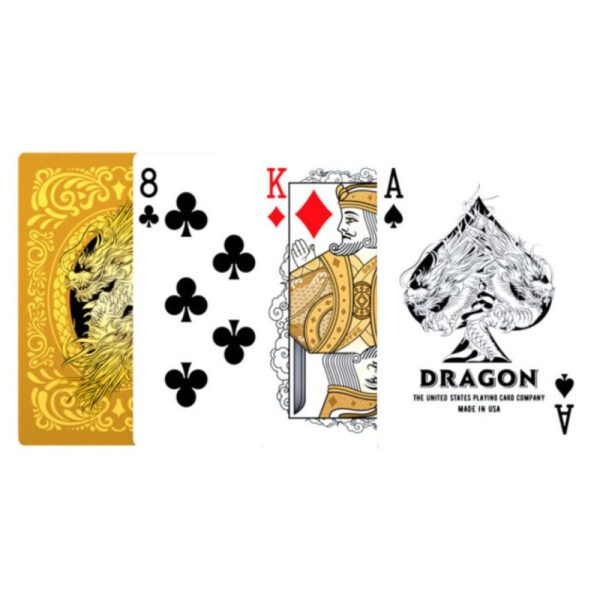 photo of Bicycle Playing Cards: Dragon Gold cards
