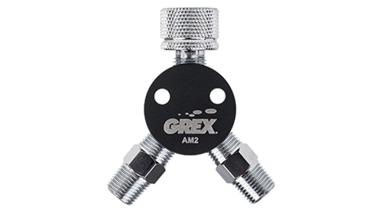 image of Grex Mini Manifold - 1/8" BSP Dual Output