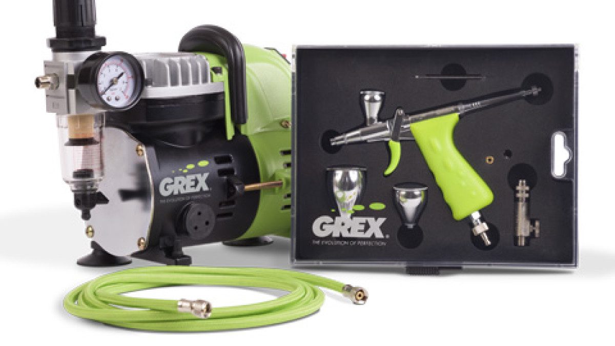 image of Grex GCK03 - Tritium.TG Airbrush Combo Kit