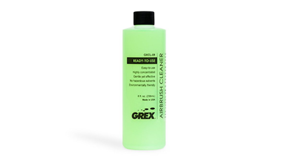 image of Grex Airbrush Cleaner - 8oz - Ready-to-Use