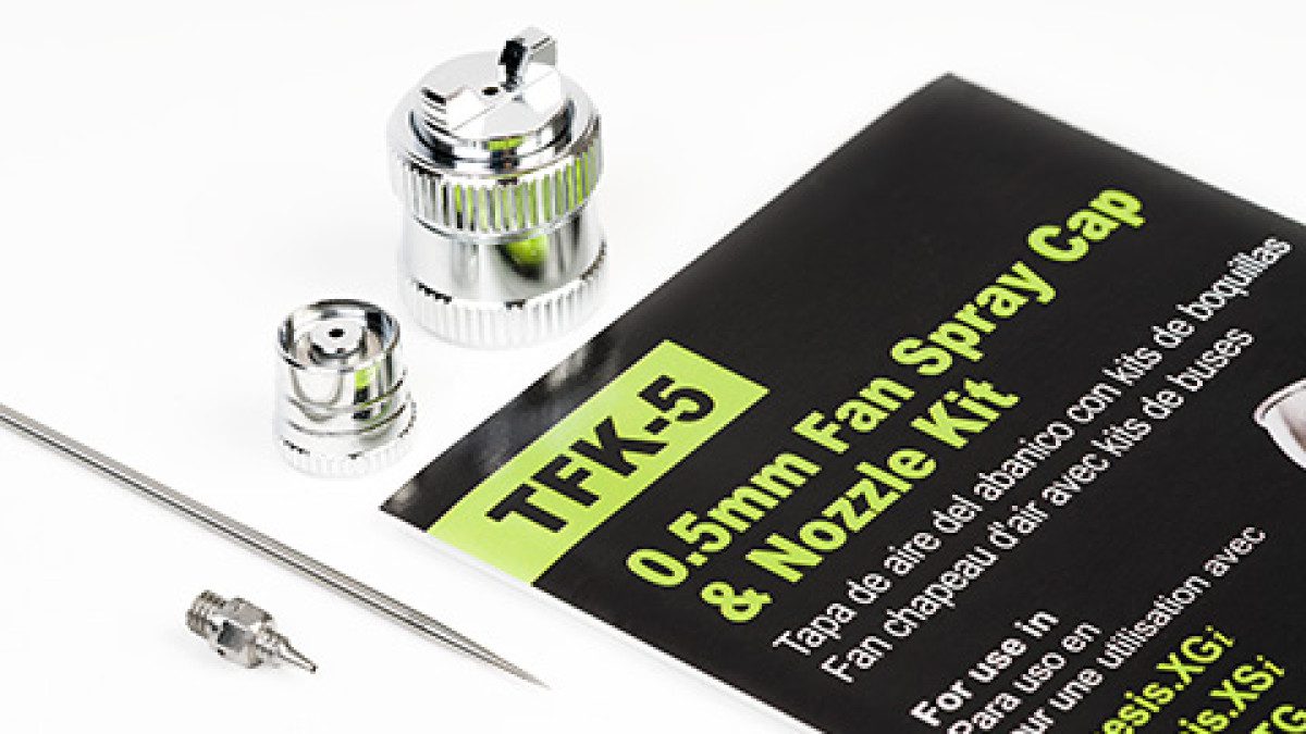 image of Grex Fan Spray Cap with Nozzle Kit, 0.5mm
