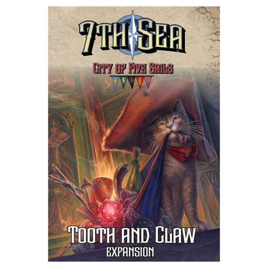 box art of 7th Sea: City of Five Sails - Tooth and Claw Expansion