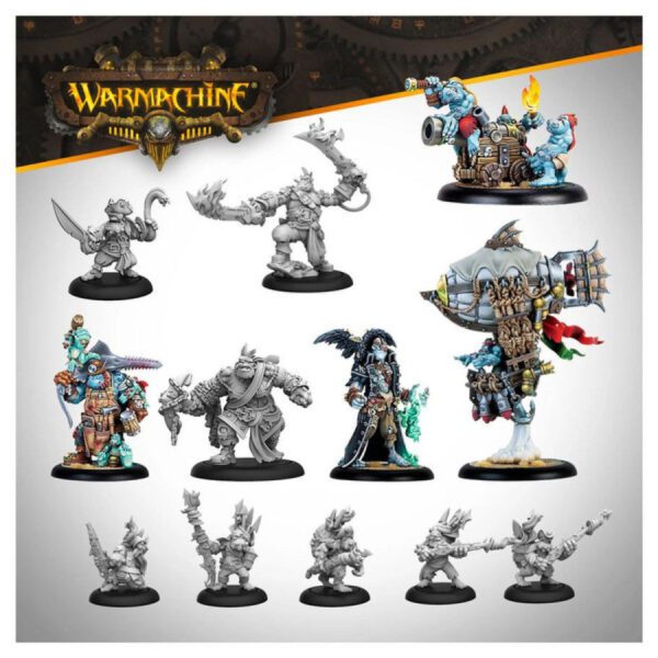 photo of Warmachine: Southern Kriels Brineblood Marauders Auxiliary Expansion