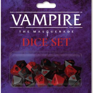 image of Vampire The Masquerade 5E: Dice Set (18)