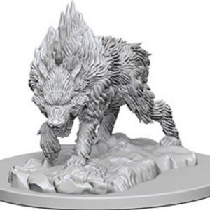 image of Pathfinder Battles Unpainted Miniatures: W04 Dire Wolf