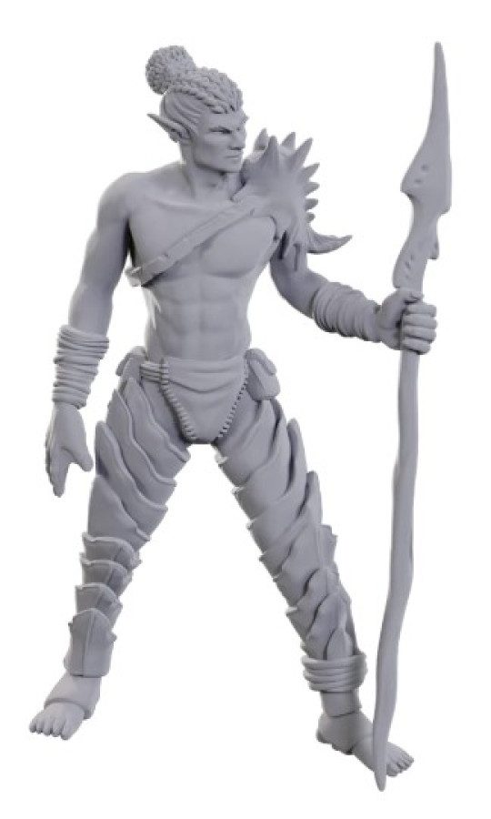 image of D&D Nolzur's Marvelous Unpainted Miniatures: W23 Sea Elf Leader