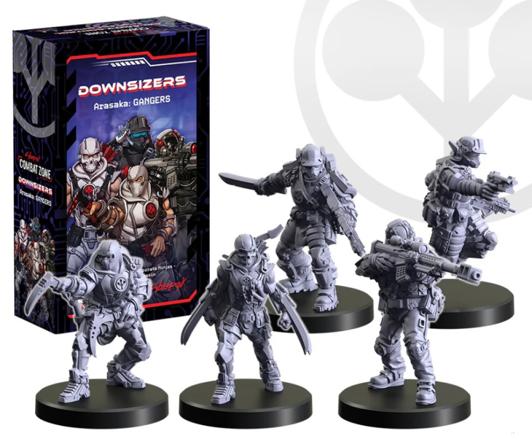 photo of Cyberpunk RED: Combat Zone - Downsizers (Arasaka Gangers)