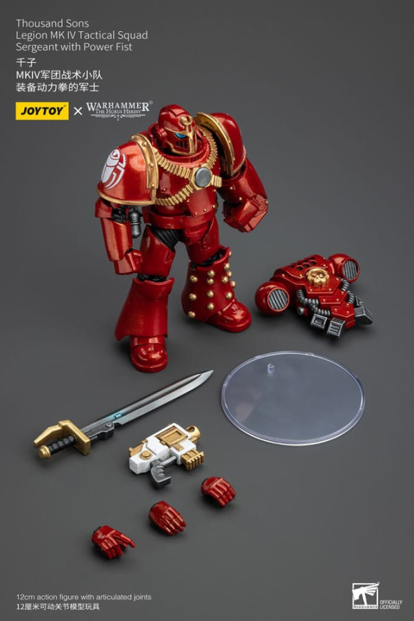 photo of JOYTOY WH 40K THOUSAND SUNS SGT POWER FIST 1/18 AF