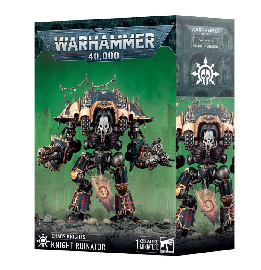 photo of CHAOS KNIGHTS: CHAOS KNIGHT RUINATOR box