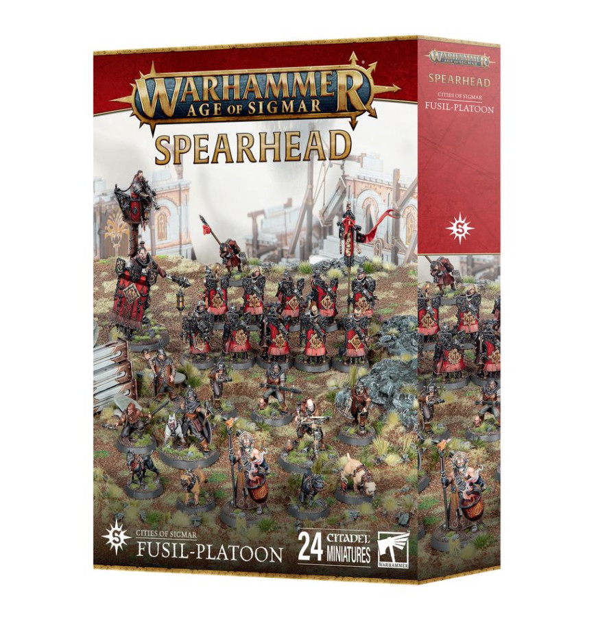 photo of SPEARHEAD:CITIES OF SIGMAR FUSIL-PLATOON box