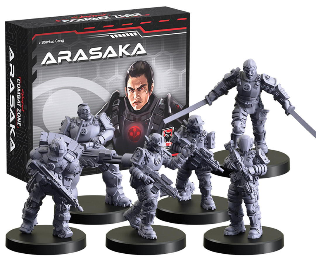 photo of Cyberpunk RED: Combat Zone - Arasaka Starter
