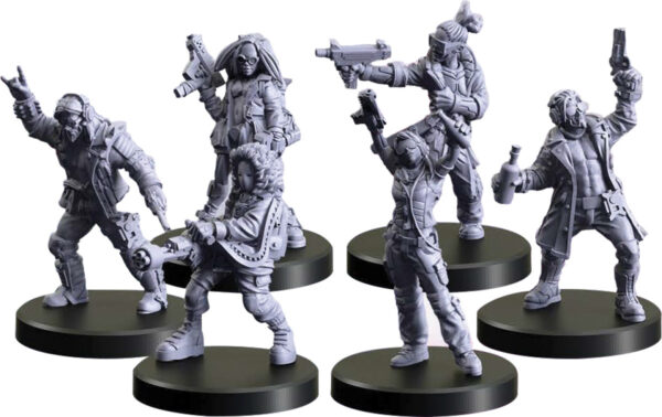 photo of Cyberpunk RED: Combat Zone - Piranha Faction Starter Box