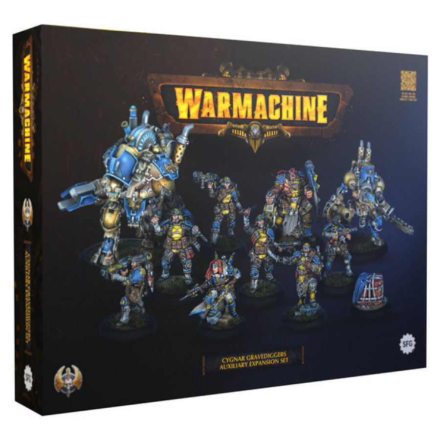 photo of Warmachine: Cygnar Gravediggers Auxiliary Expansion box