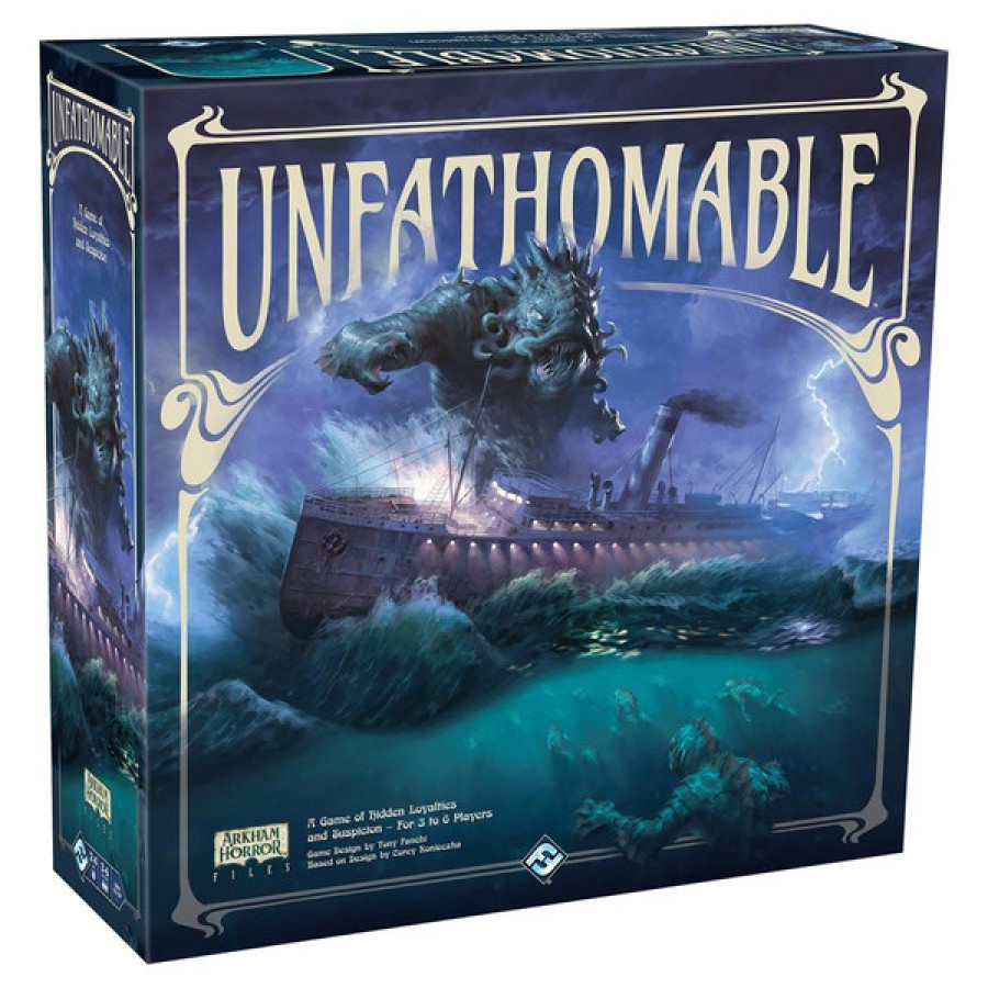 photo of Arkham Horror Files: Unfathomable box