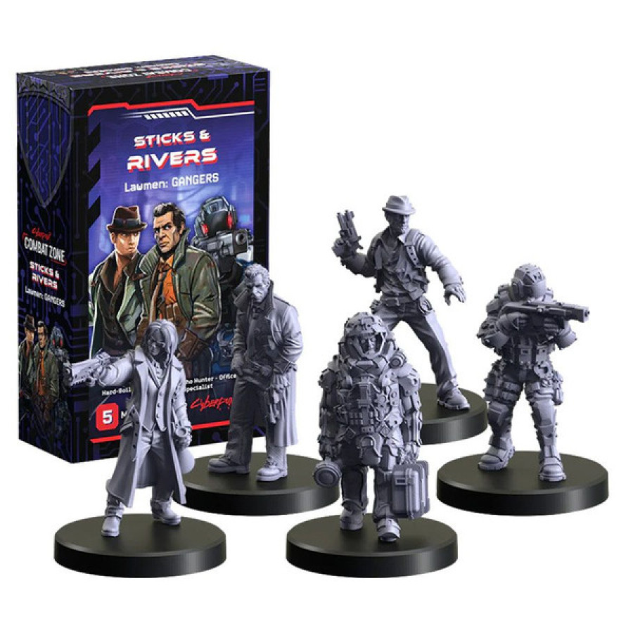 photo of Cyberpunk: Combat Zone: Sticks & Rivers Expansion